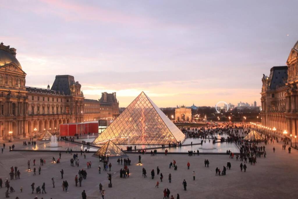 サン＝ドニChic Apart With Great View Of Parisアパートメント エクステリア 写真